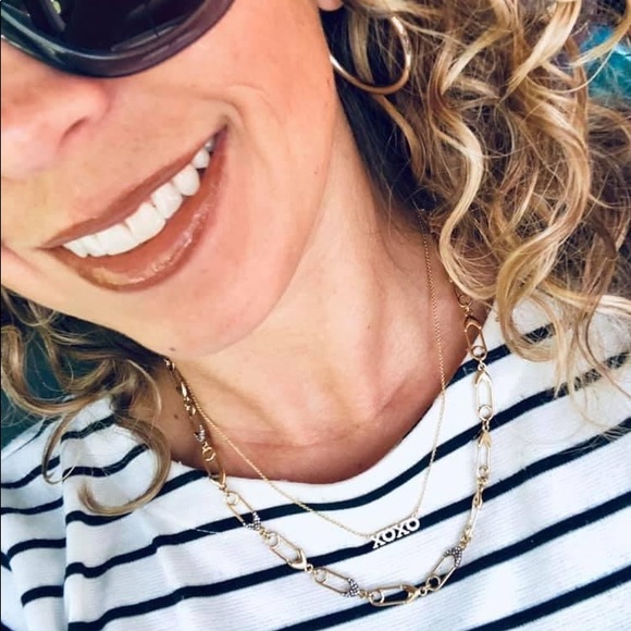 Stella & Dot Safety Pin Necklace - Picture 4 of 4